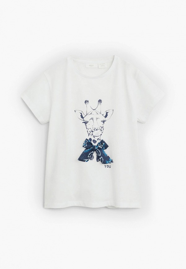 

Футболка Mango Kids, Белый, - SIMPLE