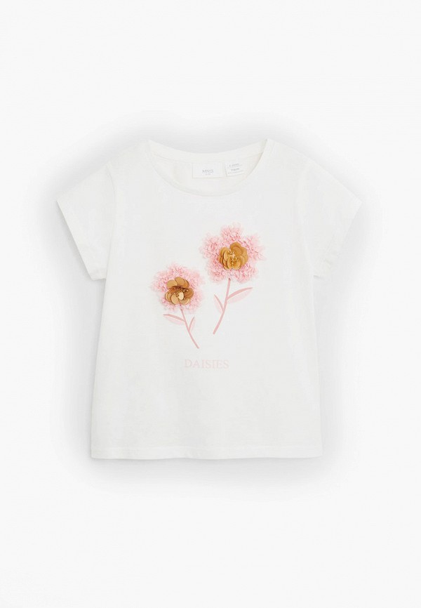 

Футболка Mango Kids, Белый, - DAISIES-R