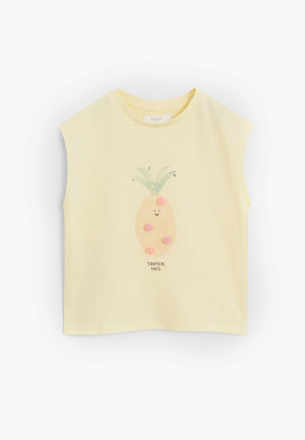 

Футболка Mango Kids, Желтый, - FRUTA
