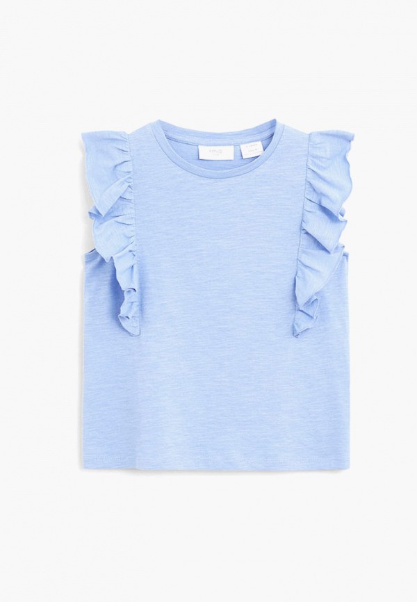 

Футболка Mango Kids, Голубой, Mango Kids MA018EGJIYM0