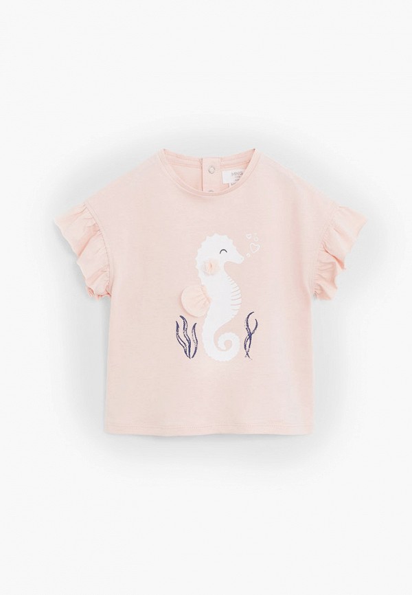 

Футболка Mango Kids, Розовый, - TUL