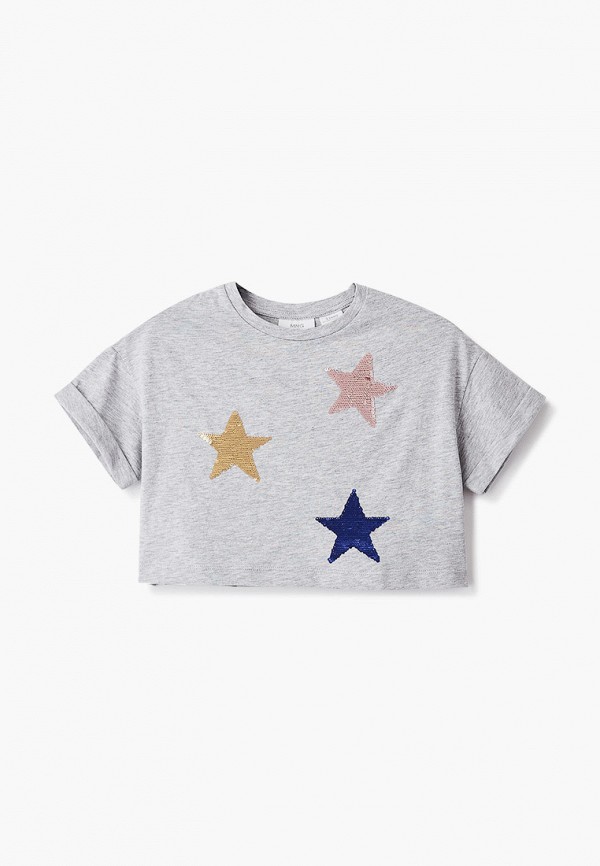 

Футболка Mango Kids, Серый, - OCEAN