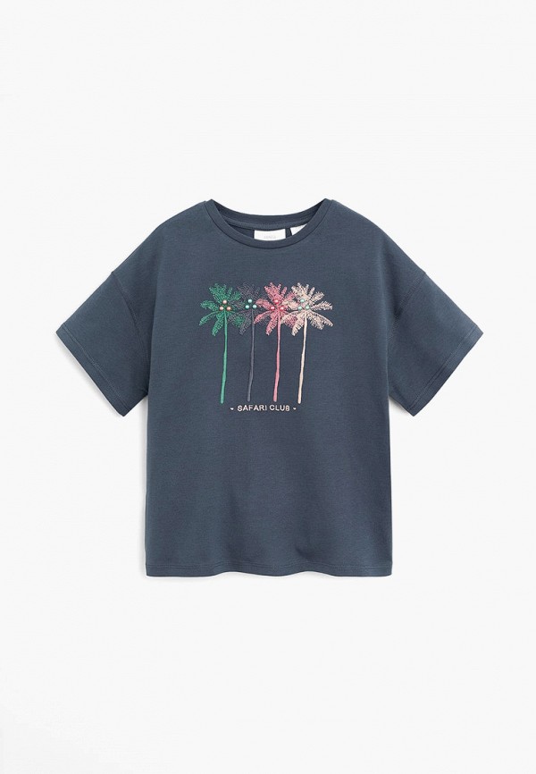 

Футболка Mango Kids, Серый, Mango Kids MA018EGJIYX0
