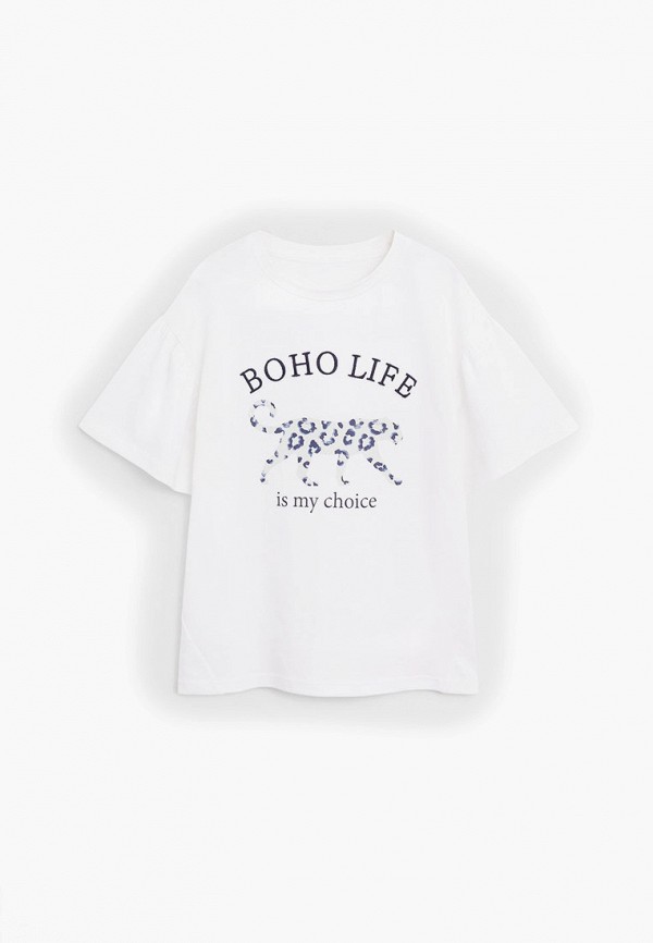 

Футболка Mango Kids, Белый, - BOHO