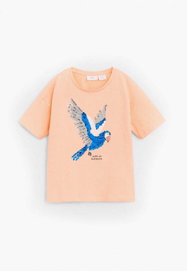 

Футболка Mango Kids, Оранжевый, - WILD