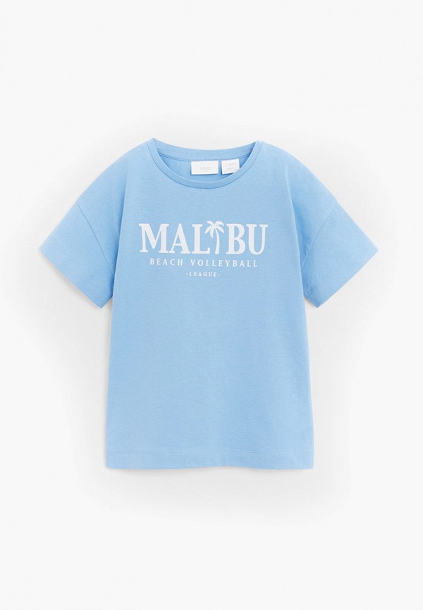 

Футболка Mango Kids, Голубой, Mango Kids MA018EGJKOD9
