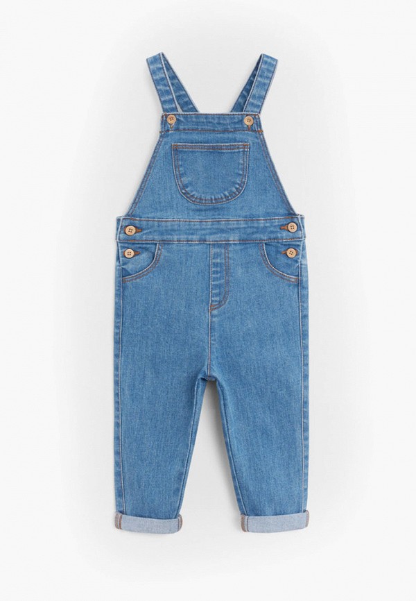 

Комбинезон джинсовый Mango Kids, Голубой, - EMILLE