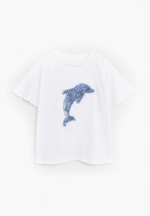 

Футболка Mango Kids, Белый, - MAREA