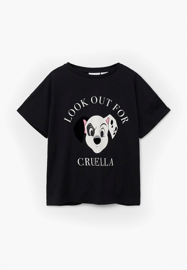 

Футболка Mango Kids, Черный, - CRUELLA