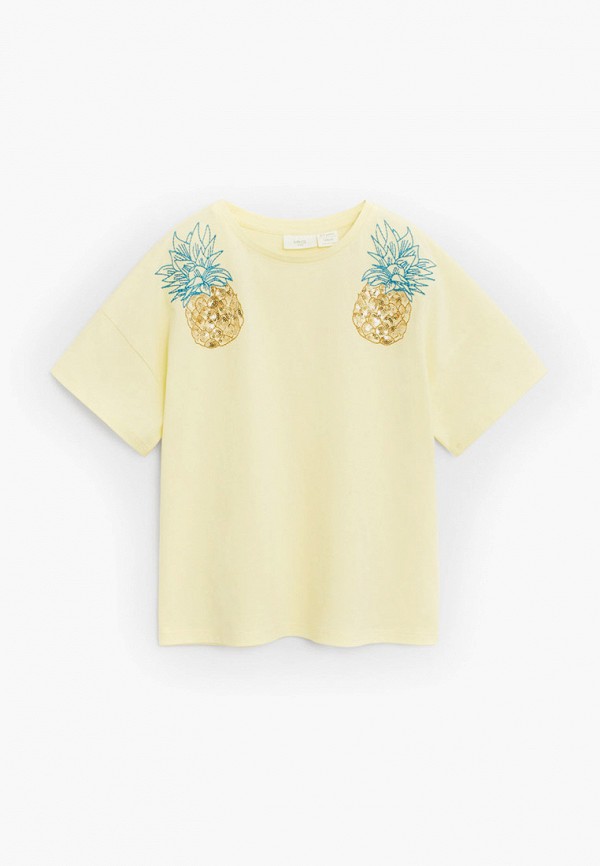 

Футболка Mango Kids, Желтый, - HARMONY