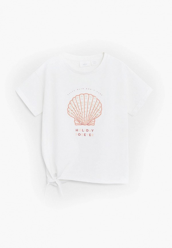 

Футболка Mango Kids, Белый, - SHELL