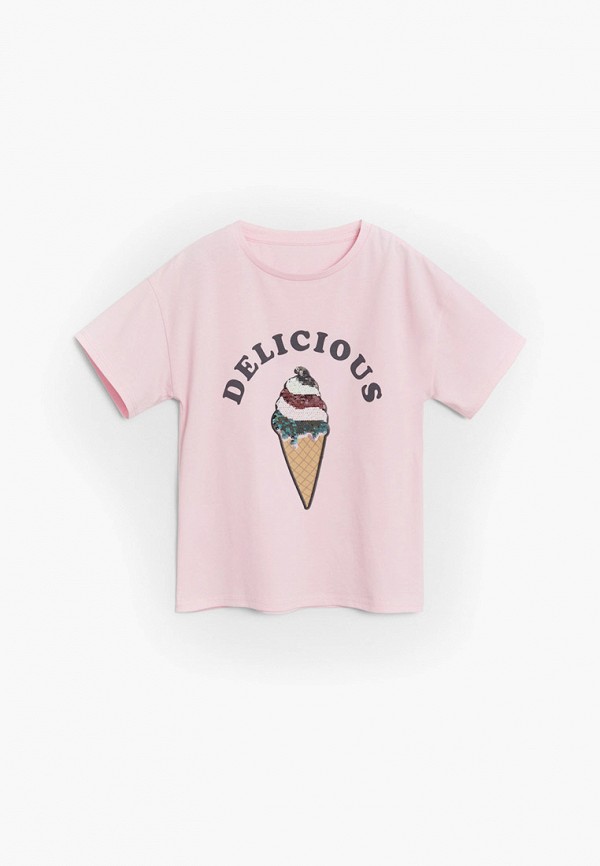 

Футболка Mango Kids, Розовый, - YUMMY