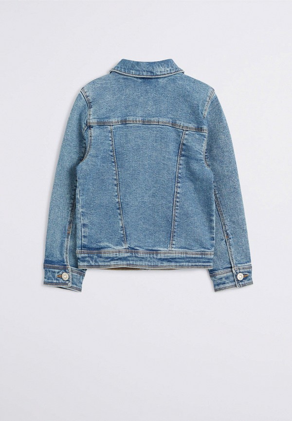 Куртка для девочки джинсовая Mango Kids 77090543 Фото 2