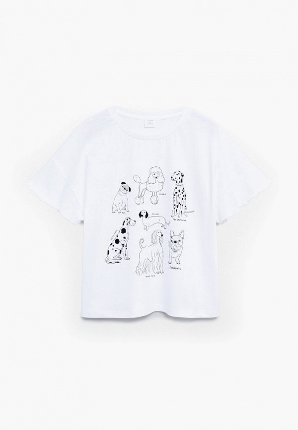 

Футболка Mango Kids, Белый, Mango Kids MA018EGKIEM0