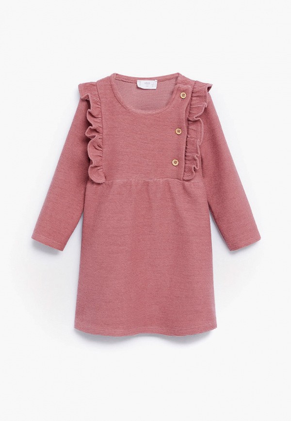 

Платье Mango Kids, Розовый, - MINI