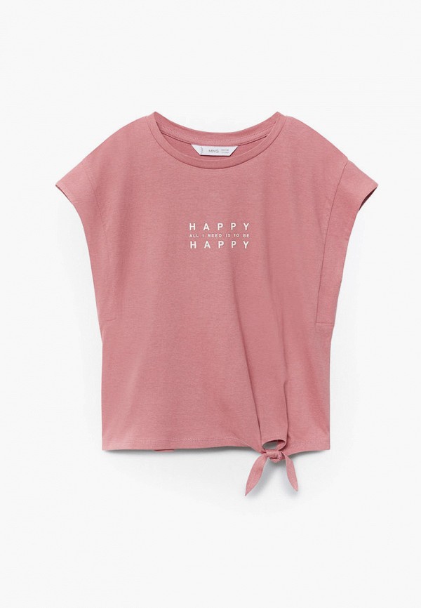 

Футболка Mango Kids, Розовый, Mango Kids MA018EGKSCZ4