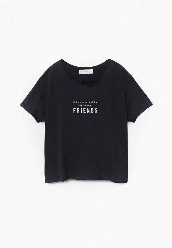 

Футболка Mango Kids, Черный, Mango Kids MA018EGKSDA0