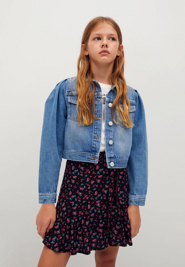 фото Куртка джинсовая mango kids