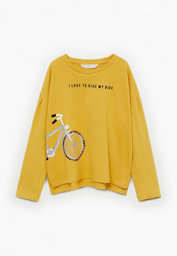

Лонгслив Mango Kids, Желтый, - BIKE