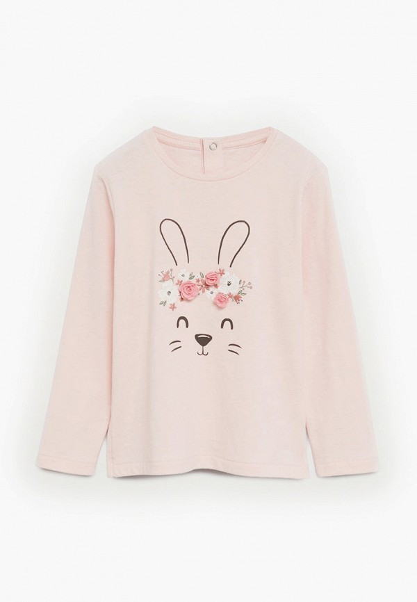 

Лонгслив Mango Kids, Розовый, - LIEBRE