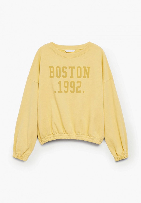 

Свитшот Mango Kids, Желтый, - BOSTON