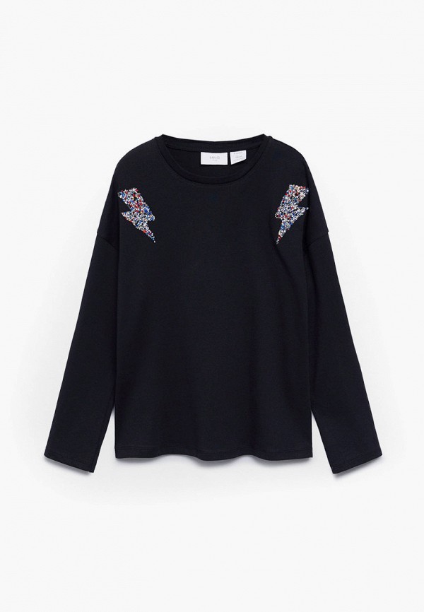 

Лонгслив Mango Kids, Черный, Mango Kids MA018EGLFBB2