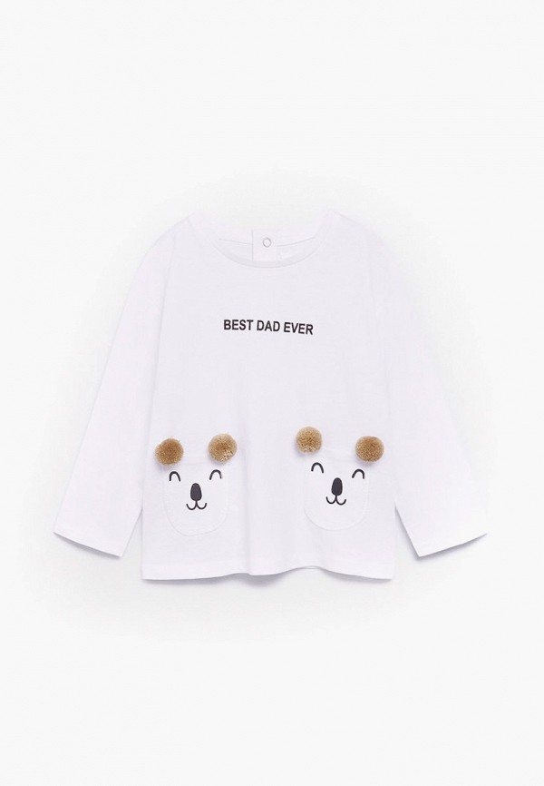 

Лонгслив Mango Kids, Белый, - KOALA