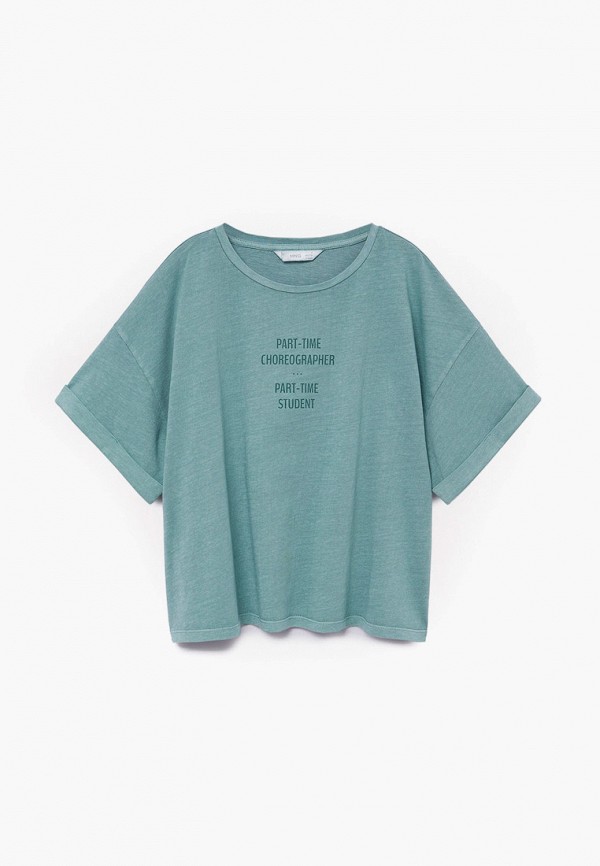

Футболка Mango Kids, Голубой, - LOUNGE