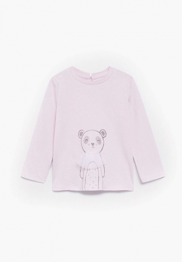 

Лонгслив Mango Kids, Фиолетовый, - TUTU