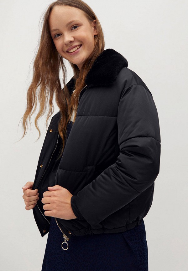 фото Куртка утепленная mango kids