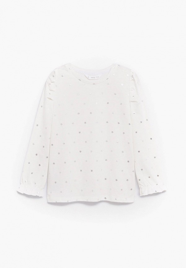 

Лонгслив Mango Kids, Белый, - STARRY