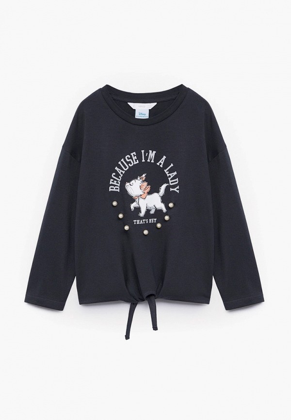 

Лонгслив Mango Kids, Серый, - LADY