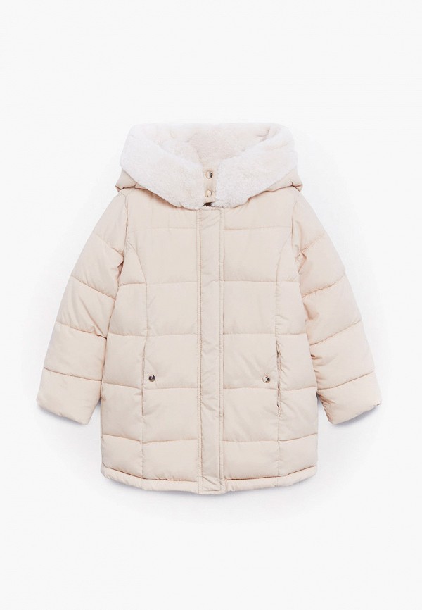 

Куртка утепленная Mango Kids, Бежевый, Mango Kids MA018EGLWUT2
