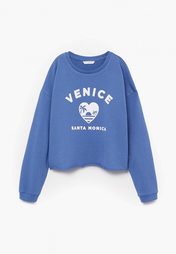 

Свитшот Mango Kids, Синий, - VENICE