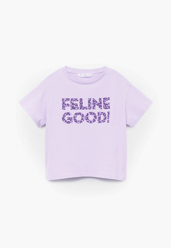 

Футболка Mango Kids, Фиолетовый, Mango Kids MA018EGMOOY2