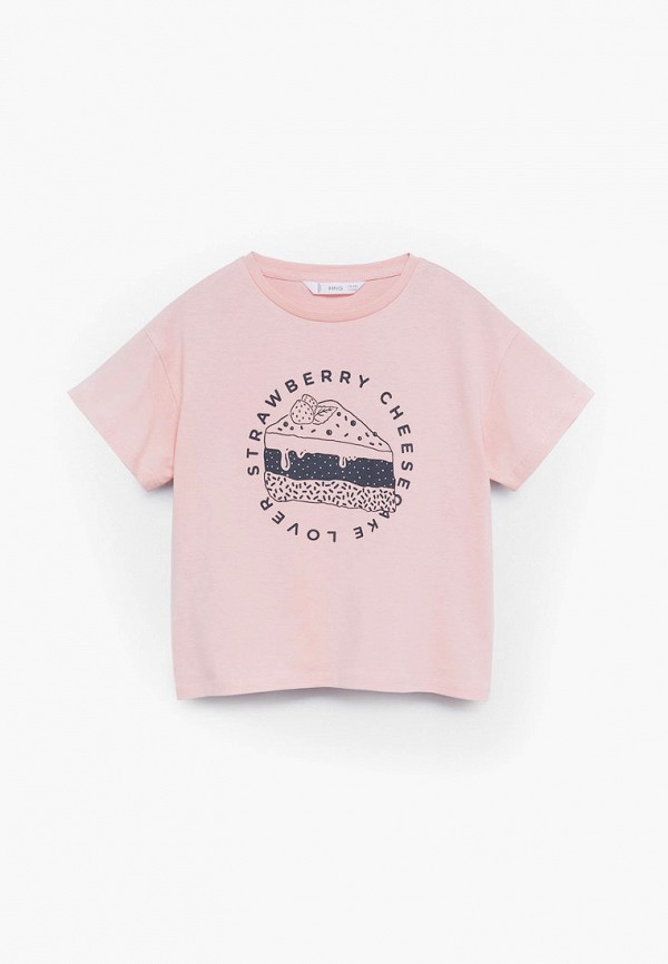 

Футболка Mango Kids, Розовый, - CANDY8