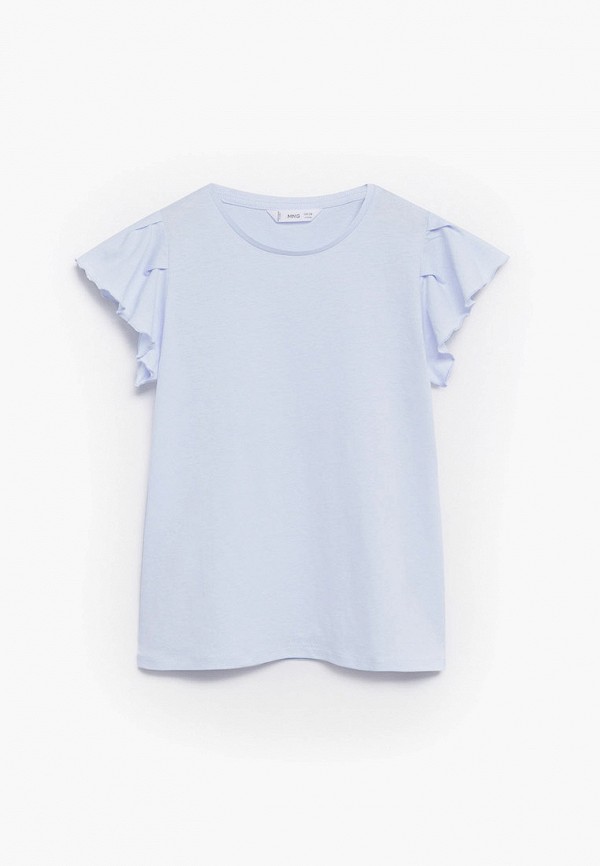 

Футболка Mango Kids, Голубой, - SOFT