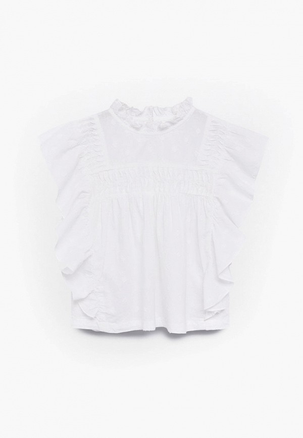 

Блуза Mango Kids, Белый, Mango Kids MA018EGMQNA9