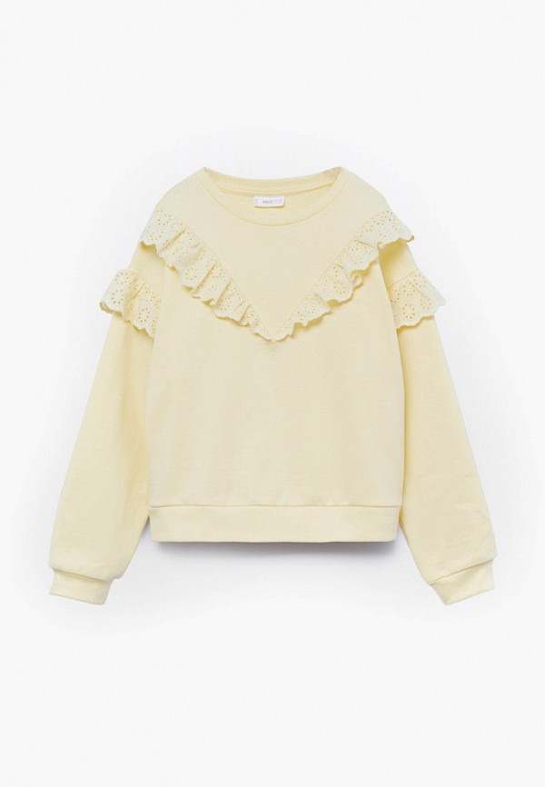

Свитшот Mango Kids, Желтый, - SELMA