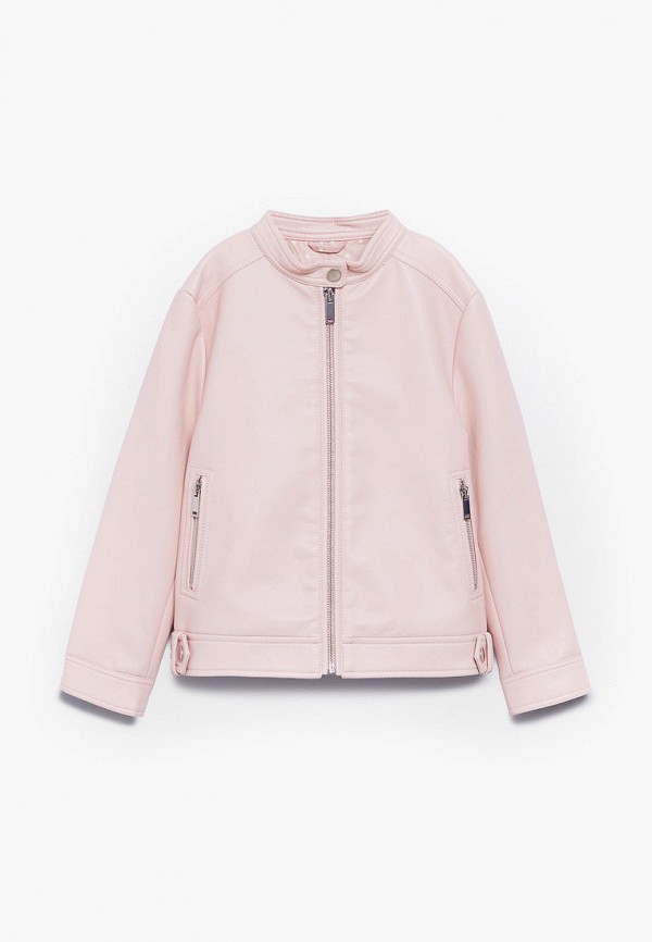 

Куртка кожаная Mango Kids, Розовый, - MAO