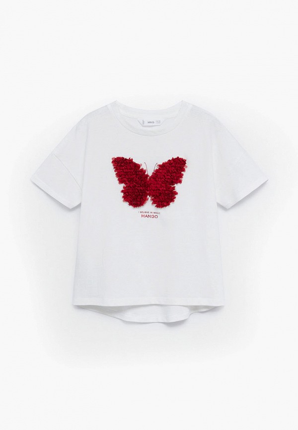 

Футболка Mango Kids, Белый, - MCHIF-H