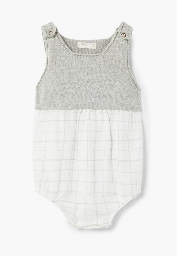 

Боди Mango Kids, Серый
