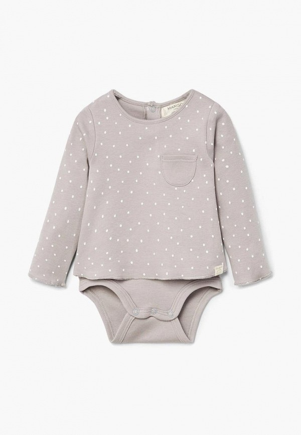 

Боди Mango Kids, Серый