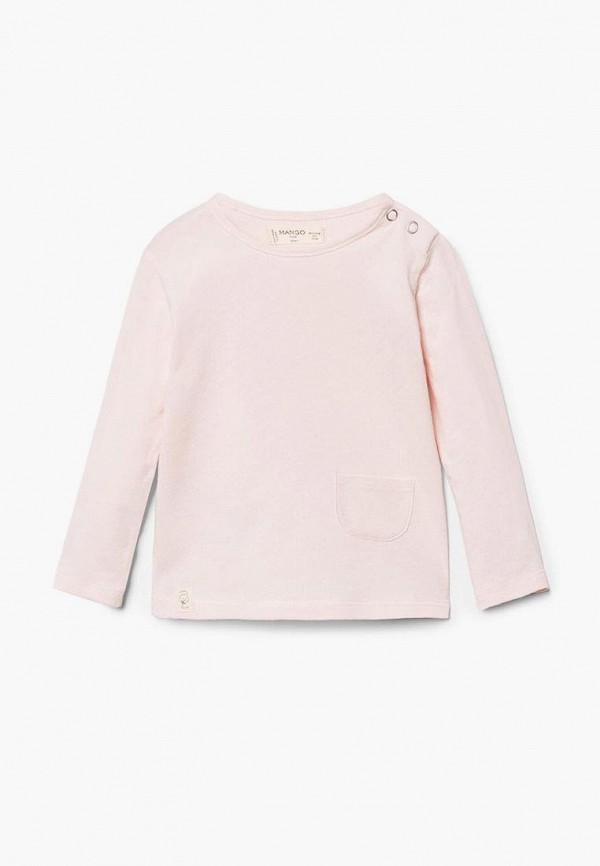 

Лонгслив Mango Kids, Розовый