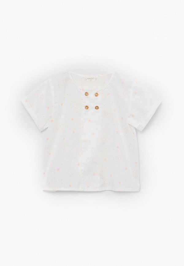 

Рубашка Mango Kids, Белый, Mango Kids MA018EKJIXX9