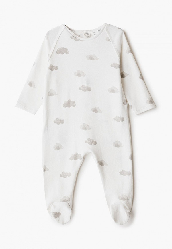 

Комбинезон бельевой Mango Kids, Белый, - NOMI