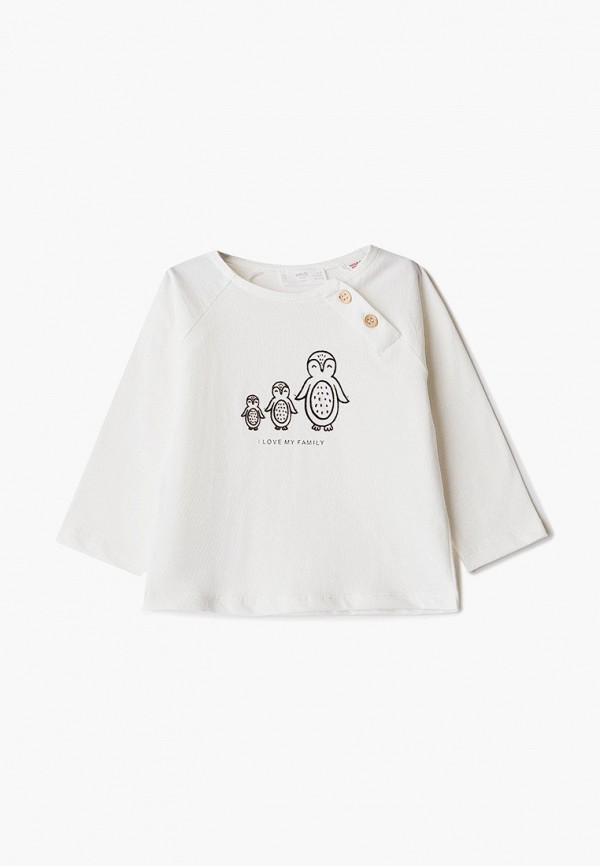 

Лонгслив Mango Kids, Белый, - BERLIN