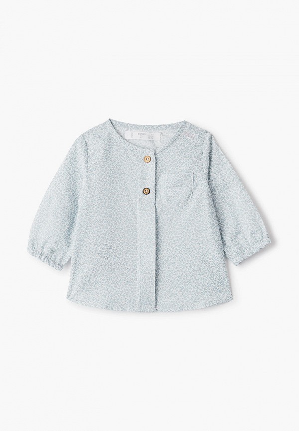 

Рубашка Mango Kids, Голубой, Mango Kids MA018EKLWRH5