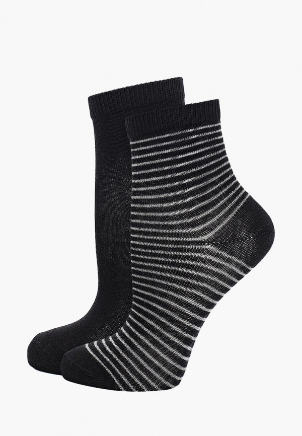 

Носки 2 пары Mango Kids, Черный, - BLACK