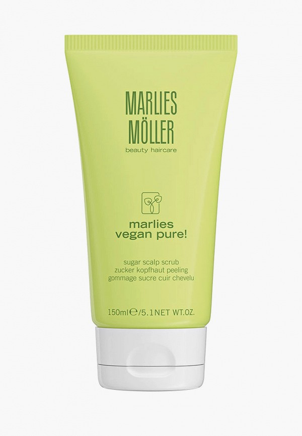 

Скраб для кожи головы Marlies Moller, Белый, Сахарный, VEGAN PURE, 150 мл